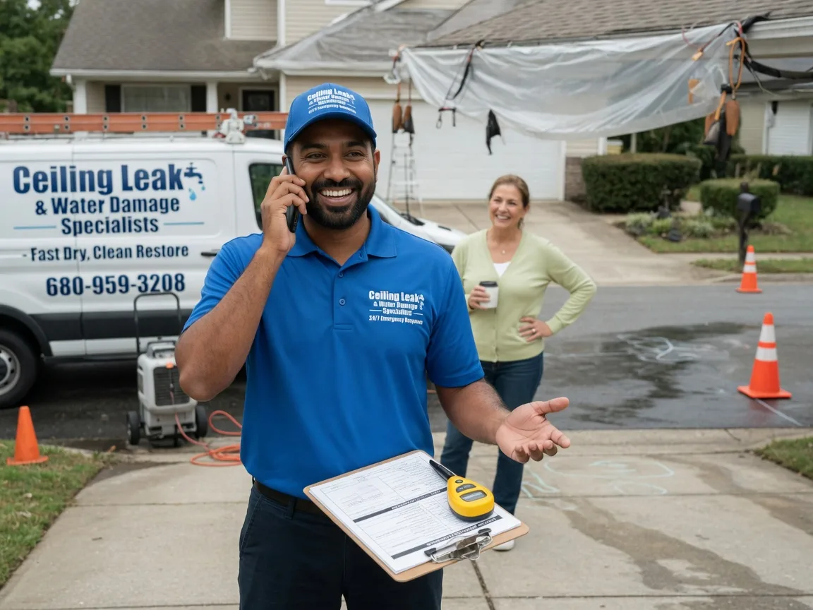 Ceiling Leak Cleanup Dryden, TX FAQs